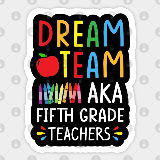 Dream Team 5th Grade Sticker by Daimon